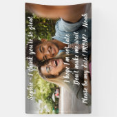 1フォトプロムまたはHOCOプロポーザルかわいいプロポーザルアイディア 横断幕 (縦)