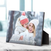 1フォトホーム私はあなたと一緒にいる引用文スクリプトKeepsake フォトプラーク