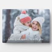 1フォトホーム私はあなたと一緒にいる引用文スクリプトKeepsake フォトプラーク (正面)