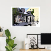 1フランスの分の1の黒いスミス店 ポスター (ホームオフィス)