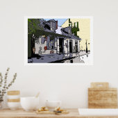 1フランスの分の1の黒いスミス店 ポスター (キッチン)