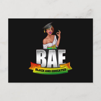 1ブラックヒストリーモンスアフリカ系アメリカンブラックプライド インビテーションポストカード