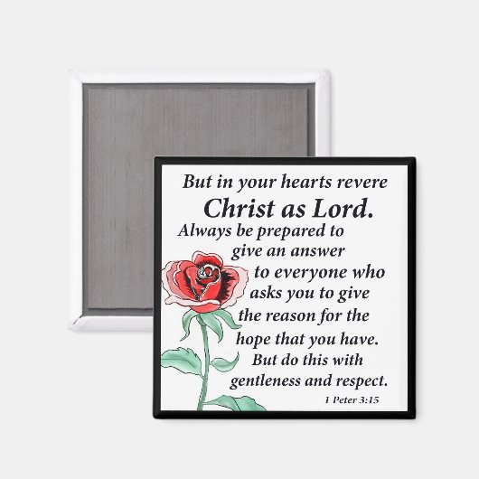 1ペテロ3:15 マグネット (正面/裏面)