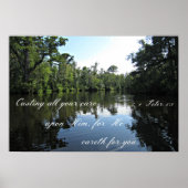 1ペテロ5:7あなたがたの気にすべてを彼に投げ付け… ポスター (正面)