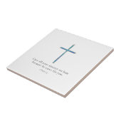 1ペテロ5:7ミニマリストクロス タイル (側面)