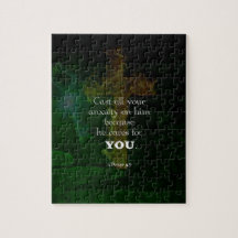 1ペテロ5:7聖書の詩を高める引用文