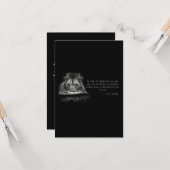 1ペテロ5:8 KJV聖書の聖句の挨拶 カード (正面/裏面インサイチュ)