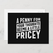 1ペニーの思い ポストカード (正面/裏面)