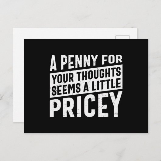 1ペニーの思い ポストカード (正面/裏面)