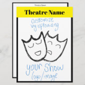 1ページプログラム(即時ダウンロード可能) 招待状 (正面/裏面)