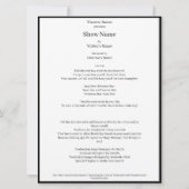 1ページプログラム(即時ダウンロード可能) 招待状 (裏面)