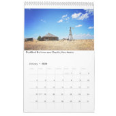 1ページ12ヶ月カレンダー、古いものと放棄された物 カレンダー (1月 2026)