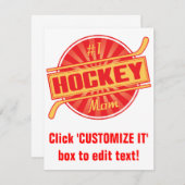 #1ホッケーママ (正面/裏面)