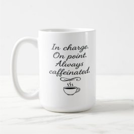 #1ボス-おもしろいと感謝の意はっきりした味 コーヒーマグカップ