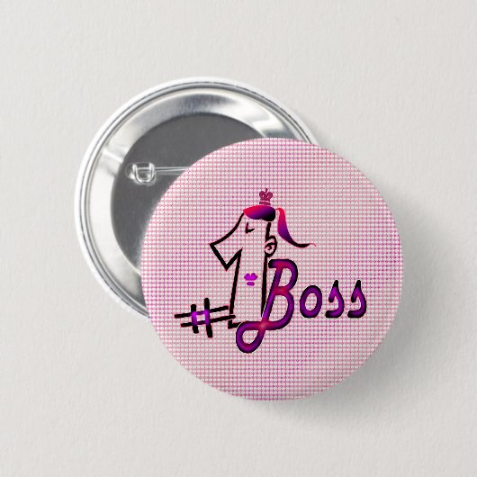 #1ボス 缶バッジ (正面&裏面)