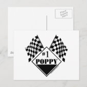#1ポピー ポストカード (正面/裏面)