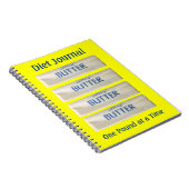 1ポンドの時間ダイエット仕訳帳 ノートブック (右側)