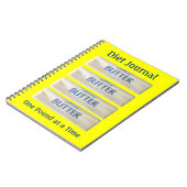 1ポンドの時間ダイエット仕訳帳 ノートブック (左側)