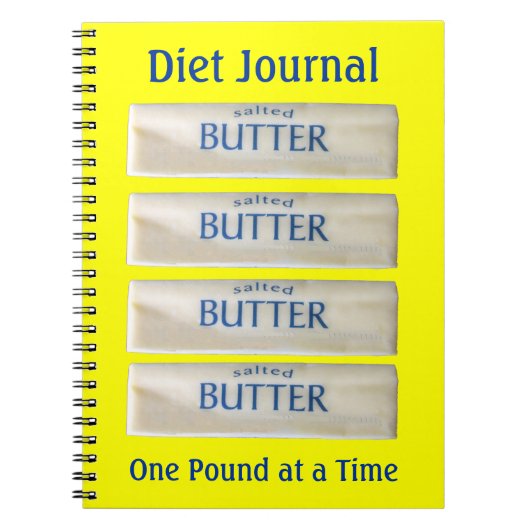 1ポンドの時間ダイエット仕訳帳 ノートブック (正面)