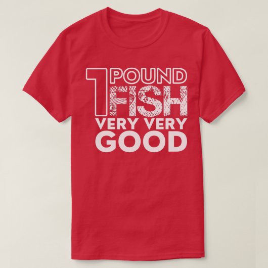 1ポンドFishTShirt Tシャツ (デザイン正面)