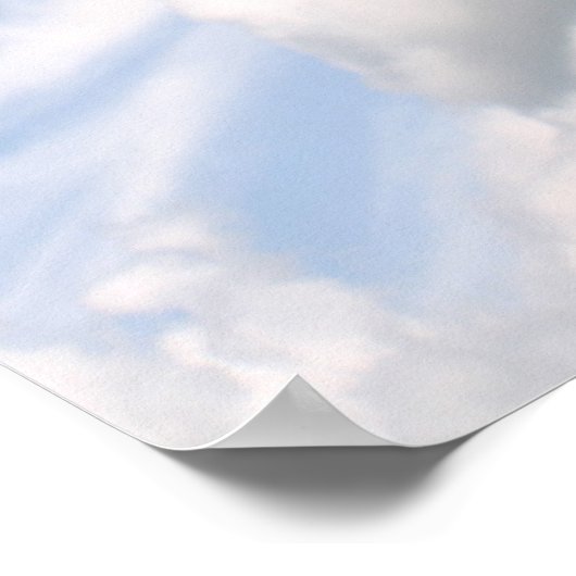 1マイルの道を行く飛行機は1マイルを取る ポスター (角)