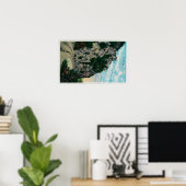 1マイルの高さ、ローエマウン山。カリフォルニア州ローエ ポスター (ホームオフィス)