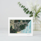 1マイルの高さ、ローエマウン山。カリフォルニア州ローエ ポストカード (スタンド正面)