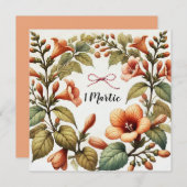 1マティエレガントーフローラあいさつメッセージカスタムメッセージ シーズンカード (正面/裏面)