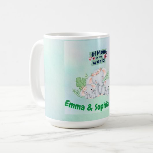 #1マママママグカップ コーヒーマグカップ (正面左)