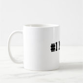 #1ミームのマグ コーヒーマグカップ (左)