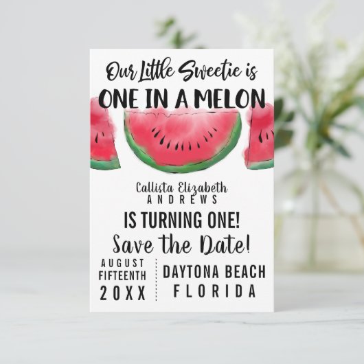 1メロンウォーター色のスイカ1歳 セーブザデート (スタンド正面)