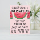 1メロンウォーター色のスイカ1歳 セーブザデート (スタンド正面)