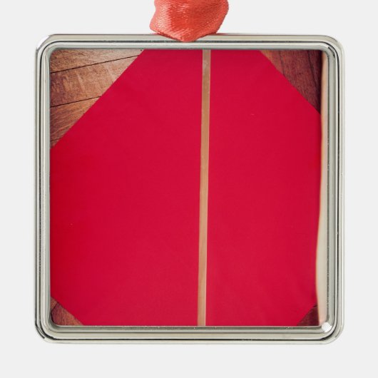 1メートルのための国民の標準 メタルオーナメント (正面)