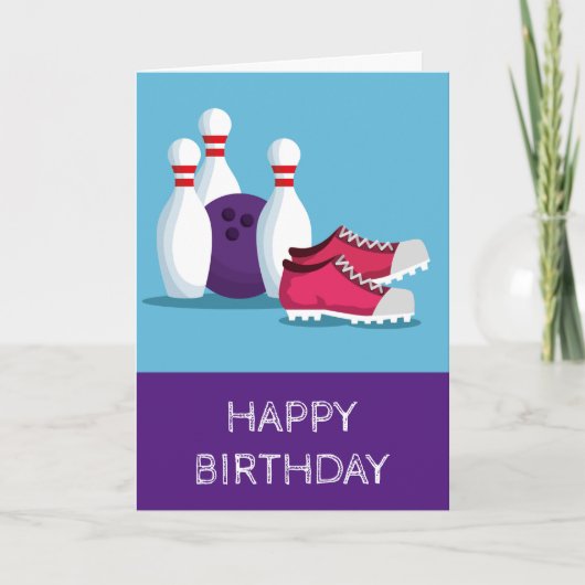 1モダンピンボーリングおもしろい カード (正面)