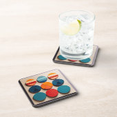 1モダン世紀の幾何学模様 コースター (右側)