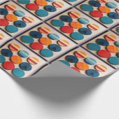 1モダン世紀の幾何学模様 ラッピングペーパー (角)