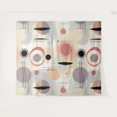 1モダン世紀中頃の抽象芸術 タペストリー (正面(横))