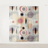 1モダン世紀中頃の抽象芸術 タペストリー (正面)