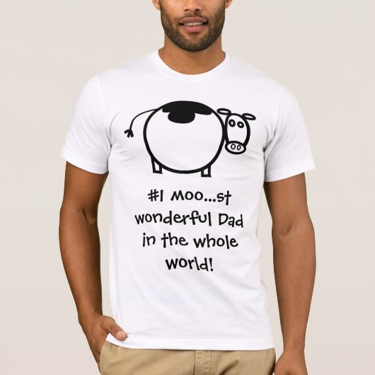 #1モー...聖なる父 Tシャツ (正面)