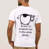#1モー...聖なる父 Tシャツ (裏面)