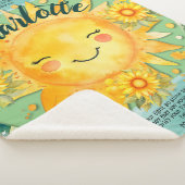 1ヨハネ1:7, Christian Women Sunshine Blanet シェルパブランケット (3/4)