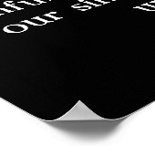 1ヨハネ1:9風の上に鷲飛んでいるを置いて。 ポスター (角)