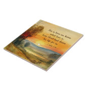 1ヨハネ3:16イエスは私たちの聖書のために彼の命を置いた タイル (側面)