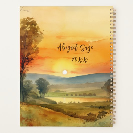 1ヨハネ3:16イエスは私たちの聖書のために彼の命を置いた プランナー手帳 (裏面)