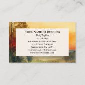 1ヨハネ3:16イエスは私たちの聖書のために彼の命を置いた 名刺 (裏面)