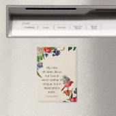 1ヨハネ3:18 KJV マグネット (インサイチュ (食洗機))