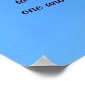 1ヨハネ4:11愛する神もしは私たちを愛して… ポスター (角)