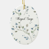 1ヨハネ4:19わたしたちは、神がわたしたちを初めて愛されたからこそ愛する セラミックオーナメント (裏面)