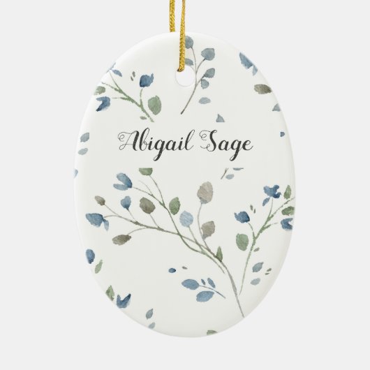 1ヨハネ4:19わたしたちは、神がわたしたちを初めて愛されたからこそ愛する セラミックオーナメント (裏面)