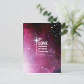 1ヨハネ4:19 ポストカード (スタンド正面)